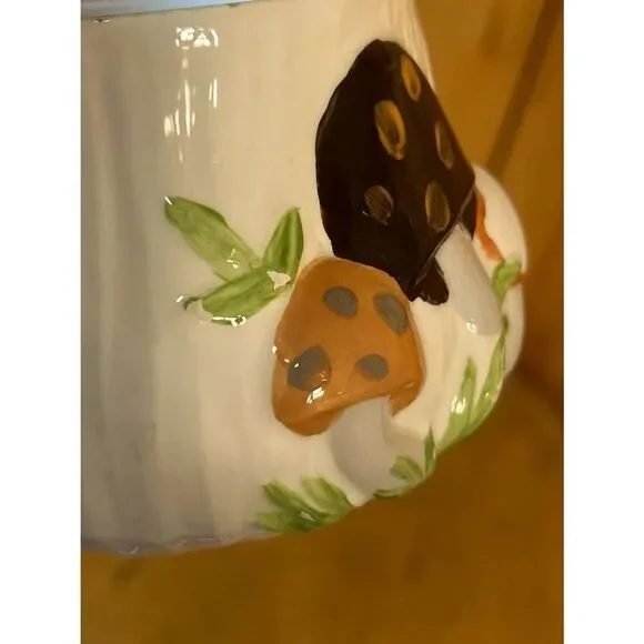 Vintage Arnels Mushroom Ceramic Creamer Sugar Bowl Salt Pepper Shaker Read (5008 - Picture 16 of 16